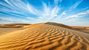 Thar Desert landscape, Rajasthan — the wider Patawat Pargana region